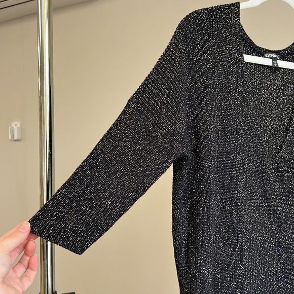 Black Knit Express Sweater - Picture 6 of 7